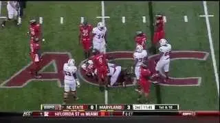 2012.10.20 NC State Wolfpack at Maryland Terrapins Football