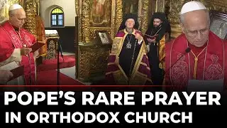 Pope Leo XIV in Istanbul LIVE: Doxology at Orthodox Patriarchal Church of St. George | Pope Mass