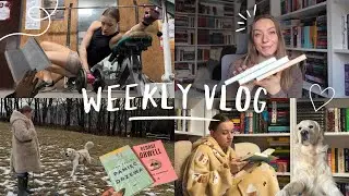 WEEKLY READING VLOG 📚 first DNF, lots of books, training and a peaceful end of January &hearts;️
