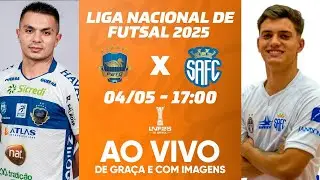 PATO FUTSAL X SANTO ANDRÉ | LIGA NACIONAL DE FUTSAL - LNF 2025 | AO VIVO E COM IMAGENS