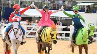 Devon Horse Show Small Pony Hunt Teams 🥇May 25, 2024 Pepsi, Magoo & Hawk