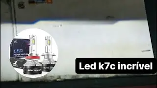 Led k7c &eacute; bom?   Testamos no farol do sandero , resultado inesperado