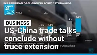 US-China trade talks in Sweden end without truce extension &bull; FRANCE 24 English