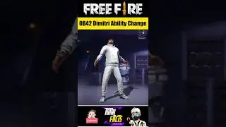 OLD Dimitri VS NEW Dimitri Character Ability Changes After OB42 Update Free Fire 💫💫