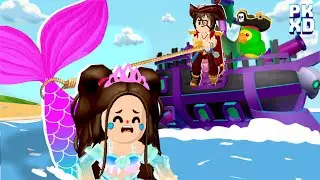 A SEREIA FOI CAPTURADA PELO PIRATA MALVADO no PK XD