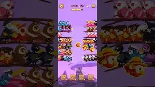 Bird Sort 2 Color Puzzle Level 100