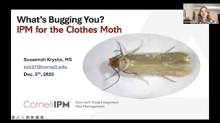 IPM for clothes moths and pantry moths 12/5/2025