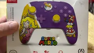 PowerA Enhanced Wired Controller Mario, Peach & Lakitu Unboxing Espa&ntilde;ol 🇲🇽 Nintendo Switch 