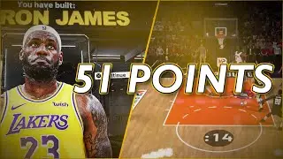 USING JOE KNOWS LEBRON BUILD in NBA 2K21 DEMO | Toboclash