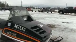 Eganville Antique Snowmobile and parts swap 2013!  PowerModz was there!