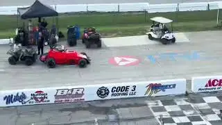 500 Sprint Car Tour practice lap