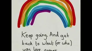Keep going: #StayHomeSaveLives