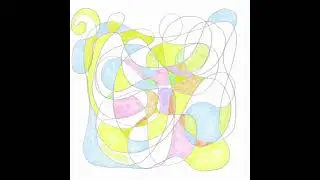 Mindfully drawing colored shapes  #mindfulness  #drawing #art #doodle #neurographicart #arttherapy