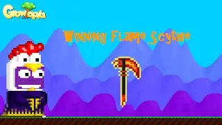 Growtopia - Winning Flame Scythe