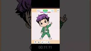Let's draw Thanos from Squid Game Season 2 in Roblox Speed Draw