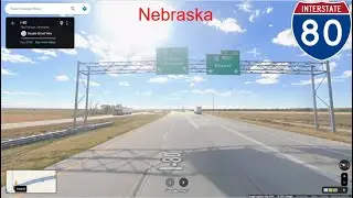 Interstate 80 - Nebraska westbound