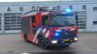 [PRIMEUR] TS 21-0832 Vrijwillige brandweer Cuijk met spoed naar een Gevaarlijke stoffen lek in Cuijk