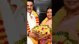CM MK Stalin and Durga Stalin on their 50th wedding anniversary