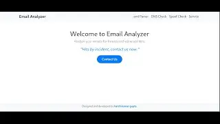 Email Analyzer Using Python Django