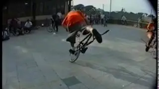 Chad de Groot Flatland BMX - Southsea KOC / King of Concrete UK 1993
