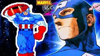 CAPTAIN AMERICA MOVE LIST - Marvel vs. Capcom 2: New Age of Heroes (MvC2)