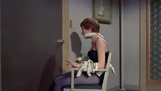 Shirley Maclaine bound and gagged