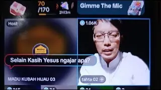 Siaran langsung! Selain kasih Yesus angajar apa?