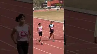 U14 girl 400m final #shorts #sprinter #sports