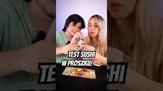 SUSHI W PROSZKU? 🍣🧪 #wantabite #sushi #japonia