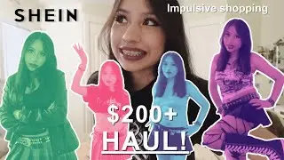 SHEIN HAUL BECAUSE I'M AN IMPULSIVE SHOPPER! (i wasted all my money)