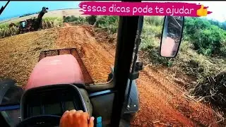 DICAS..APRENDA TRABALHAR COM TRATOR TRANSBORDO. colheita mecanizada cana de a&ccedil;&uacute;car 2022.