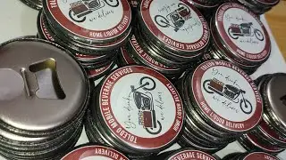 How To Make a Button Ref Magnet with Bottle Opener