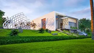 Futuristic House Design | luxury house elevation Tour (part1)