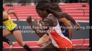 KINE 3365 Exercise Video Project Spring 2020
