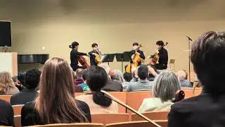 Ian in a cello quartet with friends