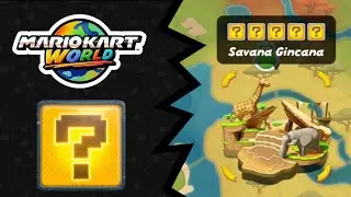 Dove TROVARE tutti i PANNELLI ?  della SAVANA GINCANA- Mario Kart World tutorial ITA