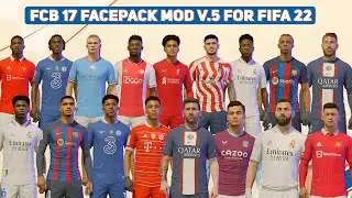 Facepack For FIFA 22 v5 By FCB 17