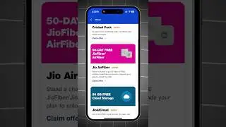 Jio AirFiber 50 Days FREE Full Process 🤑 Jio AirFiber Gold Pass #Jio #shorts