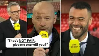 Gary Lineker MAKES FUN of Alan Shearer