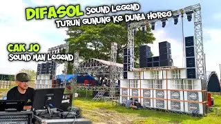 Perdana Cek Sound Geden Spek Horeg nya DIFASOL Audio,,24 subwoofer Ditangani Operator Legend 