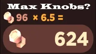 What is the most possible knobs you can get from a single run? || Roblox Doors