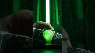 Silent Voltage | Hypnotic Green Strawberry ASMR #visualsatisfaction
