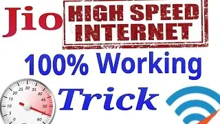 Jio 4G internet speed boost tricks | 100% Working tricks | jio speed increase trick