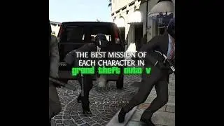 Best Mission of each character in gta 5. #gta #gaming #shorts