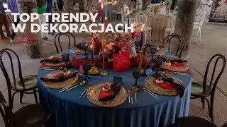 TOP 6 Trendy Weselne 2023 - Aranżacje Stołów Weselnych - APP Wypożyczalnia Dekoracji