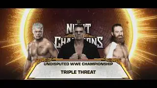 WWE2k26 :Night of Champions: Undisputed WWE Championship (Full-HD)