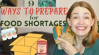 9 ways to be ready for food shortages 🍽 Empty shelves 2022