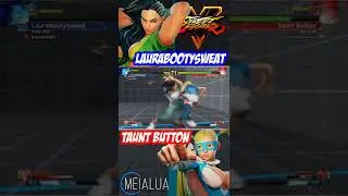SFV CE - Laurabootysweat(LAURA) VS Taunt Button(R.MIKA) 🌘 MeiaLua 🌘