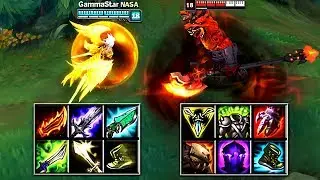 NEW KAYLE vs NASUS +1000 STACKS FULL BUILD FIGHTS & Best Moments!