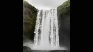 White Noise - Waterfall l 1 HOUR l 